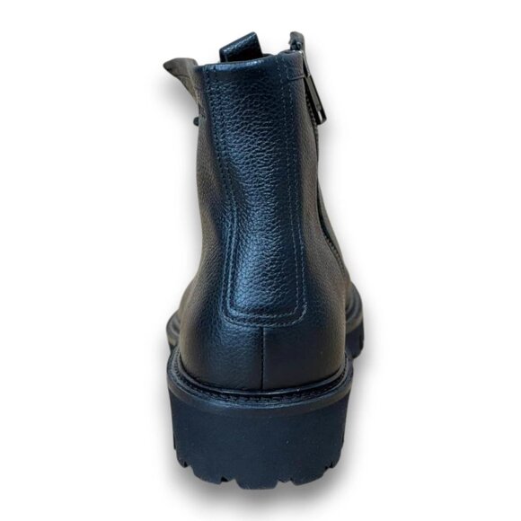 BOSS Julyo Men's Black Leather Extralight Boots US 9 (UK 8 EU 42) MSRP $299 - Picture 3 of 4